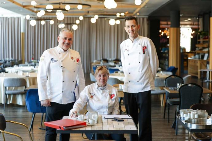 Marija Kuzminski , Anđelko Levanić i Alen Belić