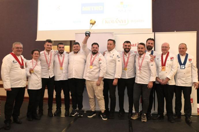 Overall winners Romania